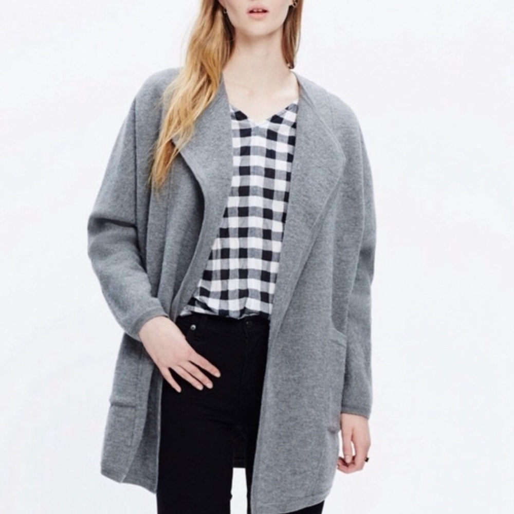 Madewell Oversized Sweater Jacket